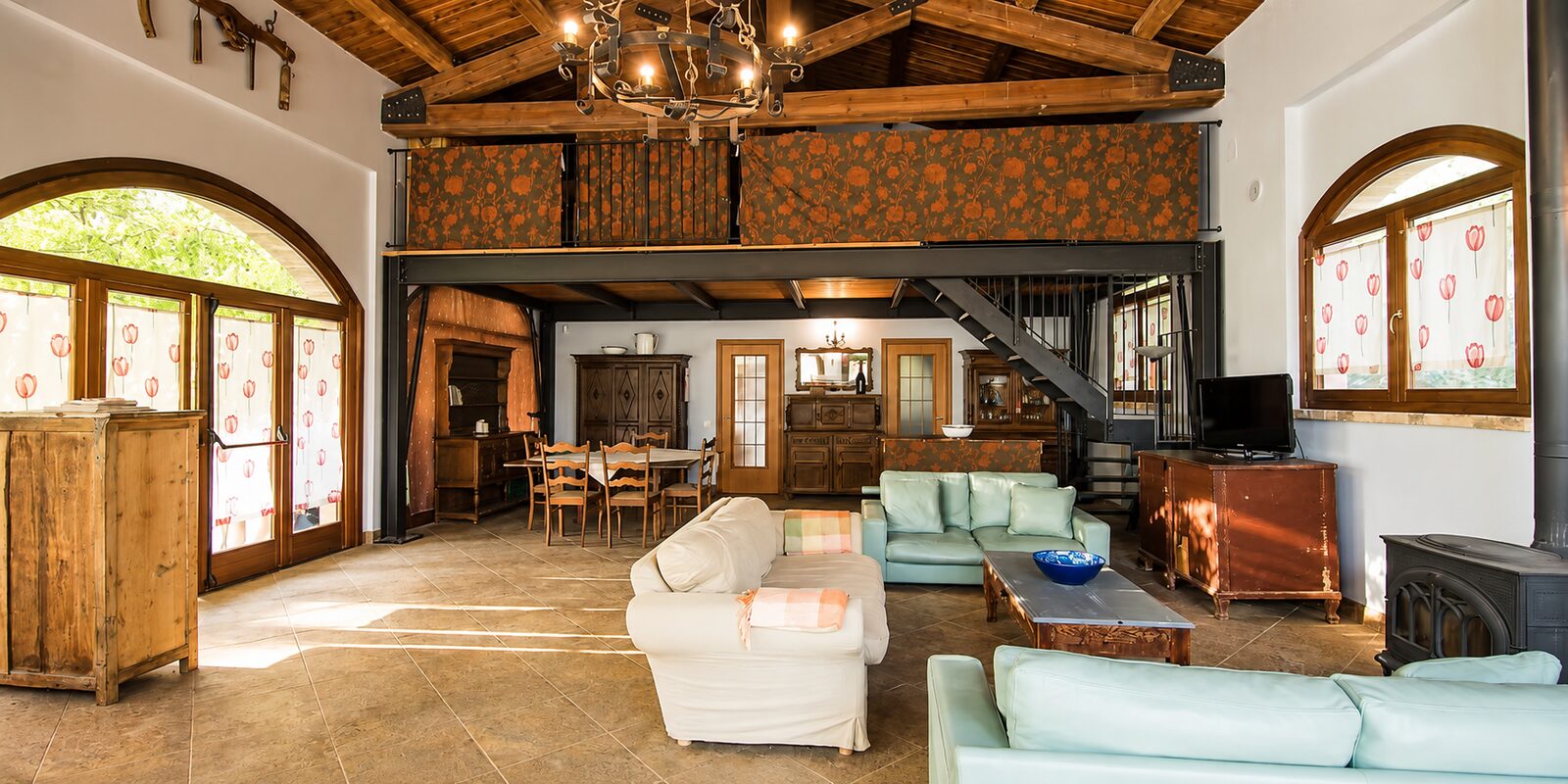 The Barn interior