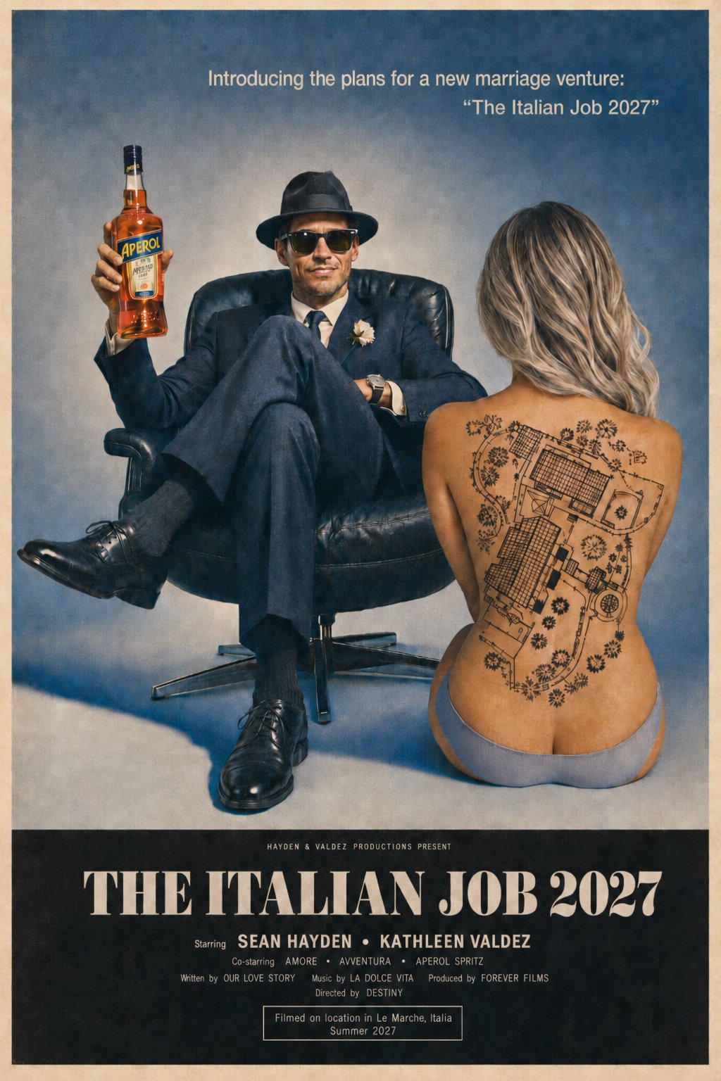 The Italian Job 2027 — Sean Hayden & Kathleen Valdez